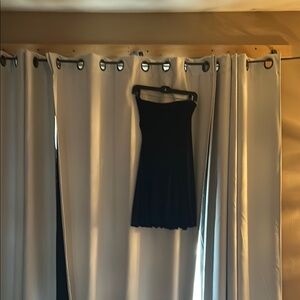 Trixxi Black Strapless Sheath Mini Dress